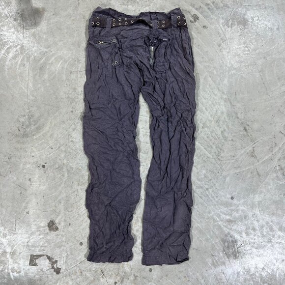 NEW PETE & GRETA by JOHNNY WAS IRON CARGO PANTS SZ 6 - Picture 1 of 5
